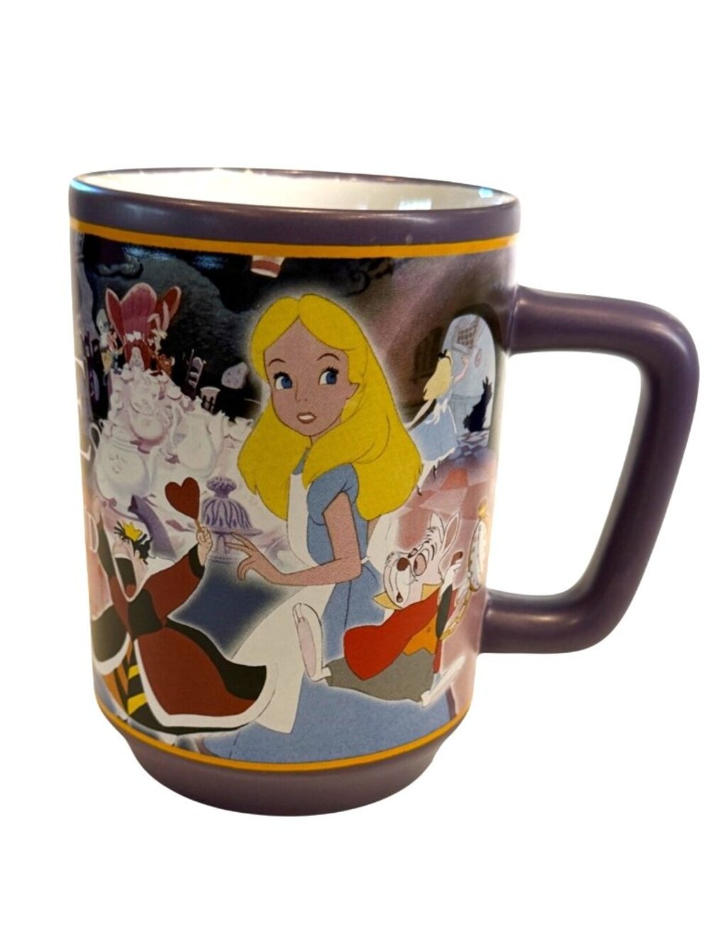 Disney Store Alice in Wonderland Coffee Tea Ceramic Mug 5"